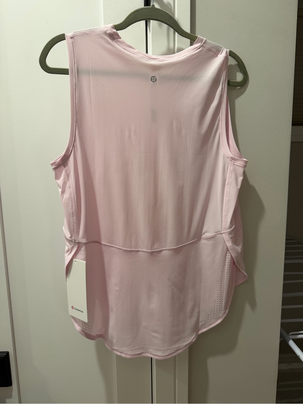Lululemon NWT High Neck Split Hem Run Tank Size 12